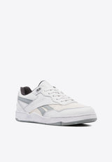 Off-White X Reebok BB 4000 Vintage II Leather Sneakers White RMIA013C99LEA002_605