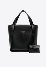 Stella McCartney Logo Square Tote Bag Black 7B0031W8542_1000