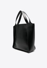 Stella McCartney Logo Square Tote Bag Black 7B0031W8542_1000