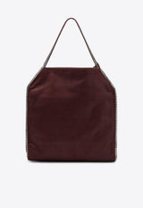 Stella McCartney Large Baby Bella Tote Bag Burgundy 7B0127WP0086/R_STELL-6002