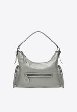 Stella McCartney Dartmoor Faux Leather Shoulder Bag Gray 7B0178WP0632/R_STELL-1220