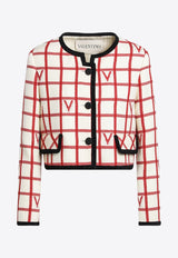 Valentino VLogo-Pattern Jacket Multicolor 7B3CE4K09JN/R_VALE-BRS