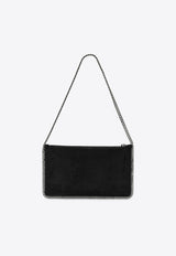 Stella McCartney Falabella Wallet Chain Clutch Black 7P0076W9132/R_STELL-1000