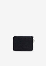 Stella McCartney Falabella Bi-Fold Flap Wallet Black 7P0085W9132/S_STELL-1000