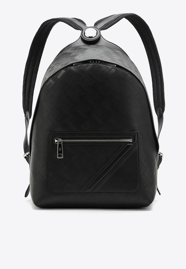 Fendi Shadow Diagonal Leather Backpack 7VZ076APDO/O_FENDI-F0GXN