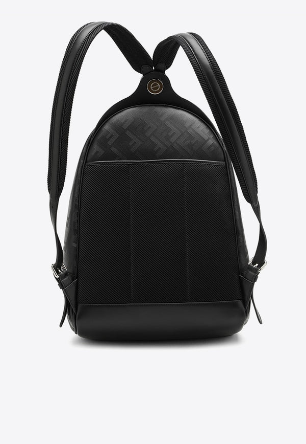 Fendi Shadow Diagonal Leather Backpack 7VZ076APDO/O_FENDI-F0GXN