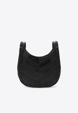 Valentino Small Hoboho Chevron-Pattern Shoulder Bag Black 7W0B0S63GHA/R_VALE-0NO