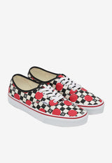 Valentino X Vans VLogo Checkerboard and Polka Dots Canvas Sneakers Multicolor 7W0S0ND8WHX/R_VALE-BAG