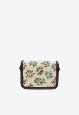 Valentino Small 9TO5 Floral Jacquard Shoulder Bag Multicolor 7W2B0R46VRP/R_VALE-QNN