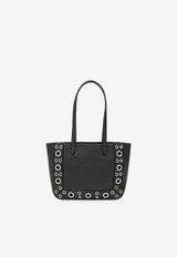 Valentino Mini Nellcôte Calfskin Shoulder Bag Black 7W2B0R89MJL/R_VALE-0NO