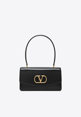 Valentino Vain Shoulder Bag in Glossy Calfskin Black 7W2B0R93GCB/R_VALE-0NO