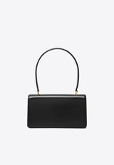 Valentino Vain Shoulder Bag in Glossy Calfskin Black 7W2B0R93GCB/R_VALE-0NO