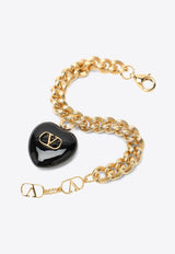 Valentino Coeur Royal Chain Bracelet Gold 7W2J0AD4MJP/R_VALE-0RN