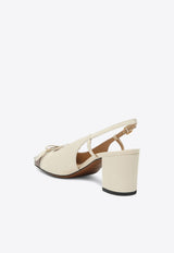 Valentino Valet Du Roi 60 Slingback Pumps Beige 7W2S0MH9DDT/R_VALE-AHA