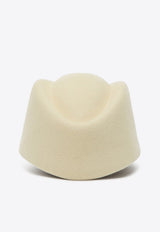 Valentino VLogo Signature Cowboy-Effect Hat Beige 7Y2HQA04WEJ/R_VALE-DHB