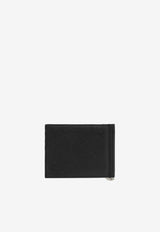 Valentino VLogo Bi-Fold Leather Wallet with Money Clip Black 7Y2P0AP2UAG/R_VALE-0NO