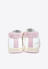Golden Goose DB Kids Baby Girls June Leather Sneakers White GJF00386F005301_11202