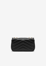 Saint Laurent Small Loulou Quilted Leather Crossbody Bag Black 801437AAEAX/R_YSL-1000