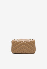 Saint Laurent Small Loulou Quilted Leather Crossbody Bag Beige 801437AAEAX/R_YSL-2357