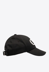 Off-White Drill OW Embroidered Baseball Cap Black OWLB045C99FAB004_1001