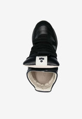 Isabel Marant Balskee High-Top Leather Sneakers Black BK0009FAA1E17S_01BK