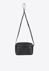 Saint Laurent Lou Quilted Leather Camera Bag Black 761554DV707_1000