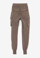 Rick Owens DRKSHDW Mastodon Cargo Pants Green DS02D2339RIG_34