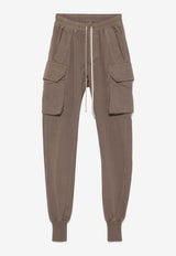 Rick Owens DRKSHDW Mastodon Cargo Pants Green DS02D2339RIG_34