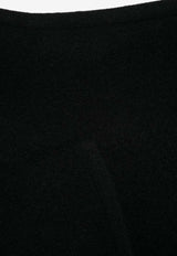 Rick Owens Wool Padded Scarf Black RU02D6443WLD_09