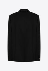 Gucci Double-Breasted Wool Blazer Black 803567ZARG8/P_GUC-1000