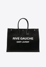 Saint Laurent Large Rive Gauche Tote Bag Black 509415FAAVR_1070