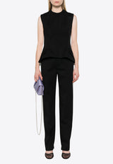 Meryll Rogge Wool Tailored Pants Black 600666WF24_BLACK