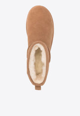UGG Classic Ultra Mini Flatform Suede Boots Chestnut 1135092_CHE