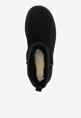 UGG Classic Ultra Mini Flatform Suede Boots Black 1135092_BLK