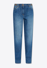 Versace Medusa 95 Straight--Leg Jeans Blue 1011519 1A07079-1D100