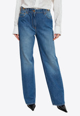 Versace Medusa 95 Straight--Leg Jeans Blue 1011519 1A07079-1D100