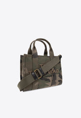 Marc Jacobs Small The Camo Jacquard Tote Bag Green 2S4HTT003H03 0-304