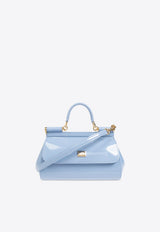 Dolce & Gabbana Medium Elongated Sicily Top Handle Bag Light Blue BB7652 A1037-80789