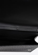 Logo Jacquard Messenger Bag