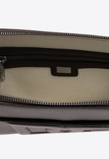 Medium DG Logo Leather Pouch Bag