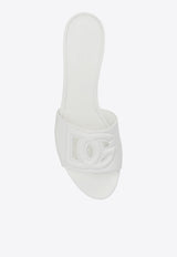 Bianca 40 DG Logo Leather Mules