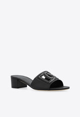 Bianca 40 Calf Leather Mules
