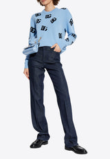 Dolce & Gabbana Basic Flared Jeans Navy Blue FTC69D G8LW8-S9001