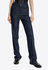 Dolce & Gabbana Basic Flared Jeans Navy Blue FTC69D G8LW8-S9001