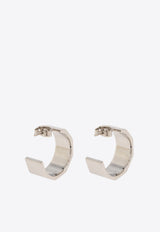 DG Embossed Brass Earrings