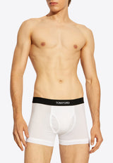 سروال بوكسر من الجاكار بشعار الماركة - طقم من قطعتين