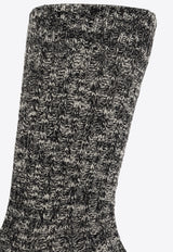 جوارب سلوب محبوكة ومضلعة