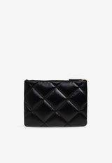 Kira Quilted Leather Pouch Bag