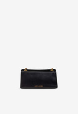 Marc Jacobs The Mini Dual Chain Leather Shoulder Bag Black 2R4SMN003S02 0-001