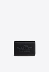 The Logo-Embossed Leather Wallet 2R4SMP006S02 0-001 Black